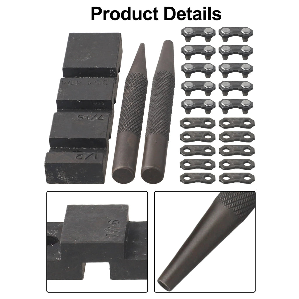 3-Pc Carbon Steel Chainsaw Chain Breaker & Repair Kit Chainsaw Repair Kit Axl