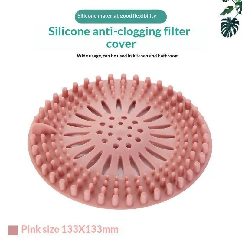 TPR Bathroom Hair Catcher – Shower & Sink Drain Strainer Drain Hair Catcher Axl B