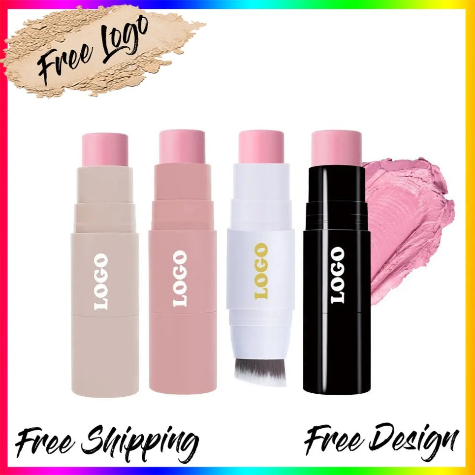 Waterproof Blush Stick – Long-Lasting Pigment Face Blusher Blush Stick Axl