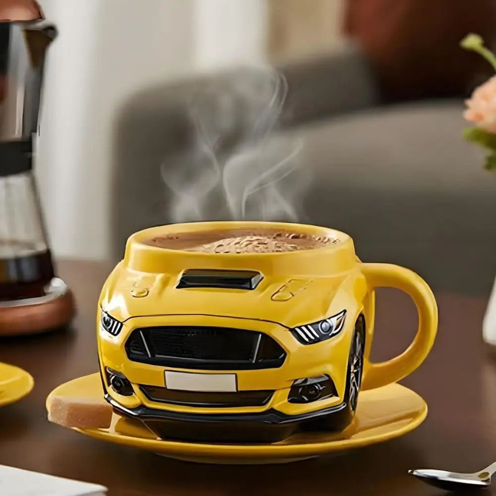 Car Shaped Stainless Steel Coffee Mug | Novelty Truck Gift Novelty Coffee Mug Axl