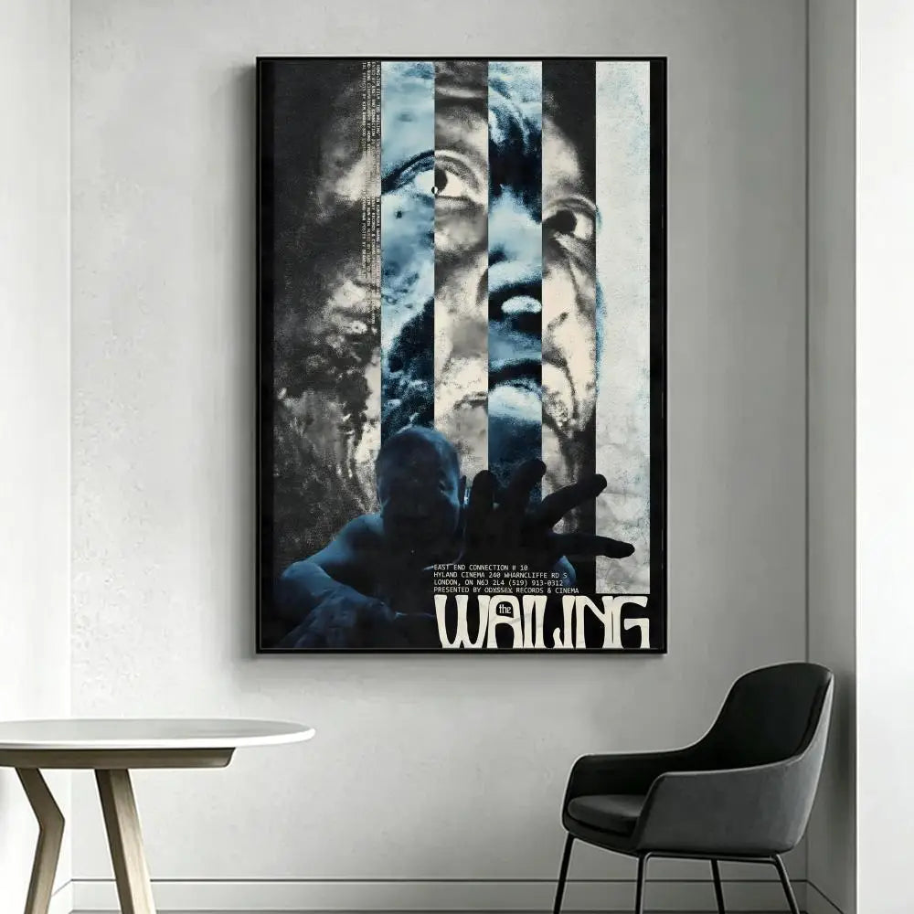 The Wailing Movie Poster – HD Waterproof Wall Art Print Movie Wall Poster Axl White14 40X50cmNoframe