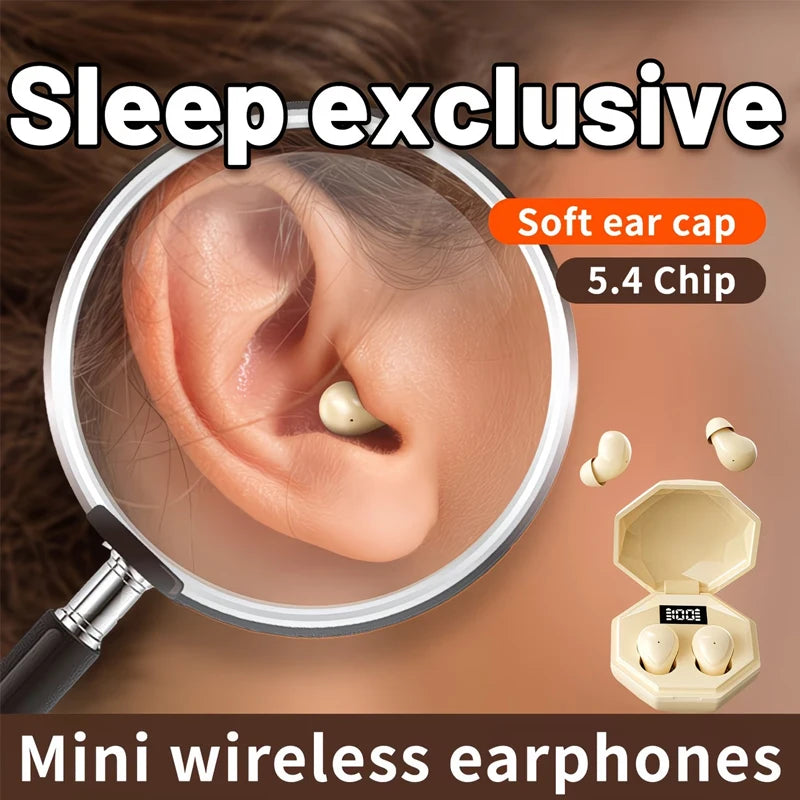 SK45 Ultra-Thin Wireless Sleep Earbuds – HIFI TWS Bluetooth Wireless Sleep Earbuds Axl