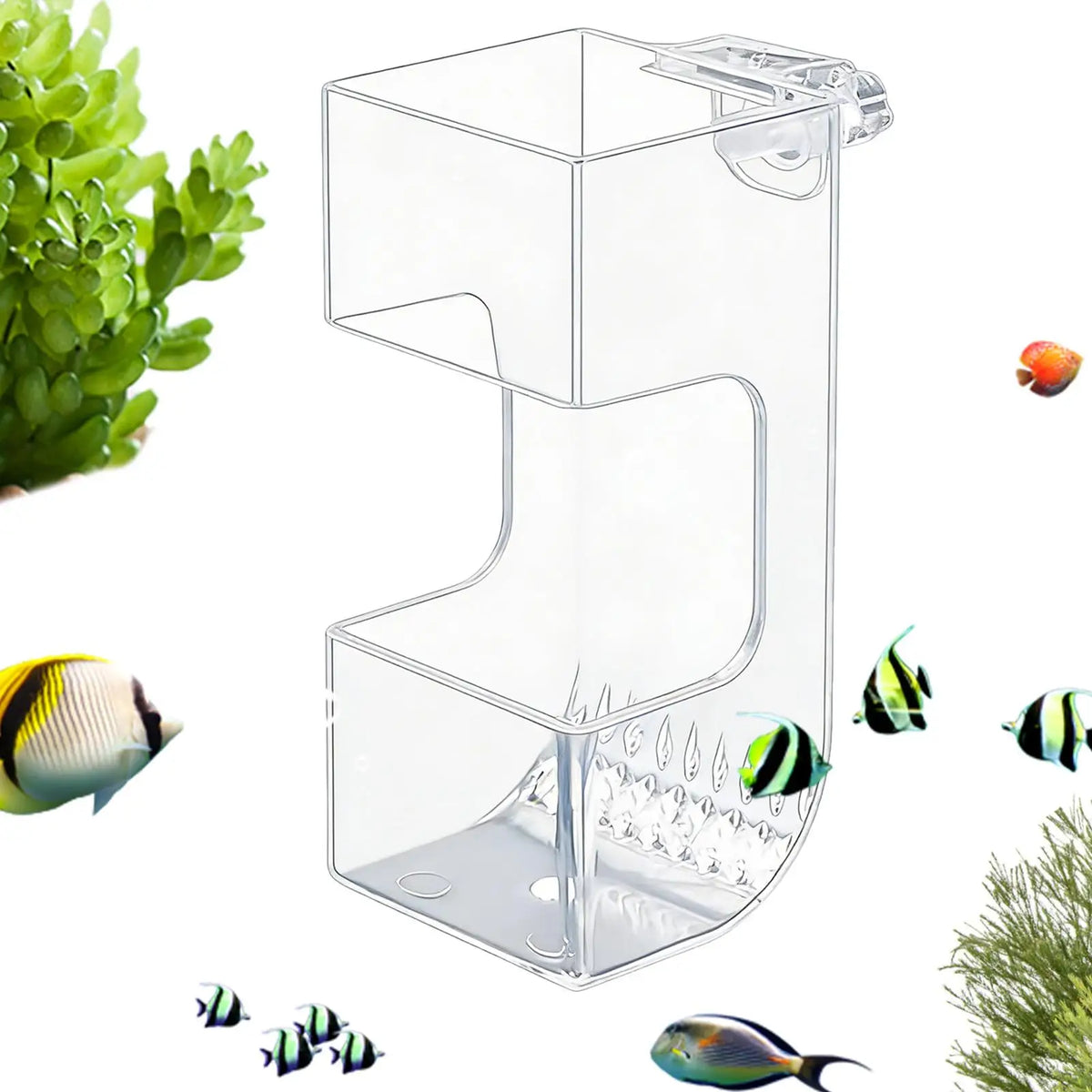 Aquarium Floating Feeding Ring – Fish Tank Food Tray Feeder Aquarium Fish Feeder Axl