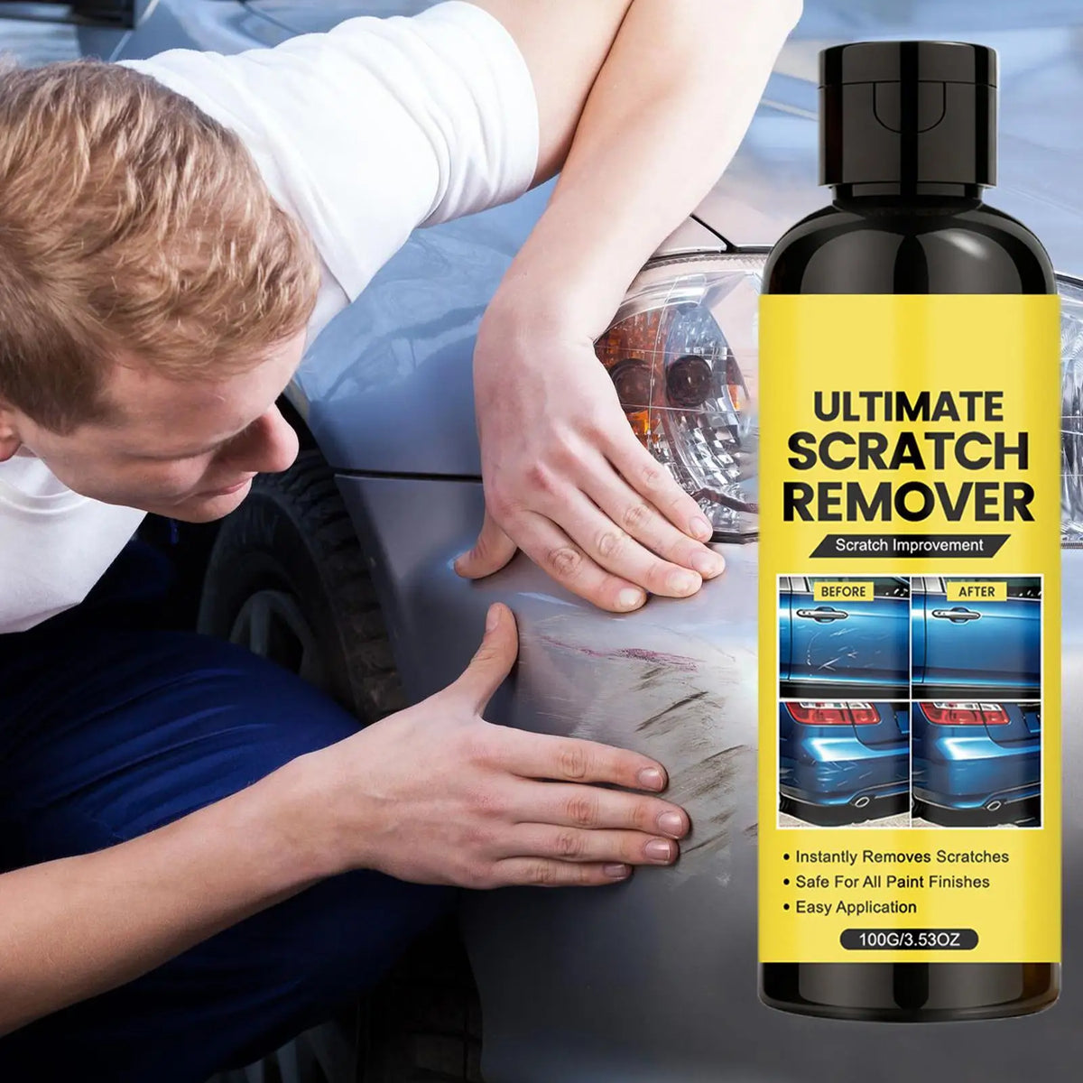 Universal Car Scratch Remover & Polishing Buffing Compound Car Scratch Remover Axl