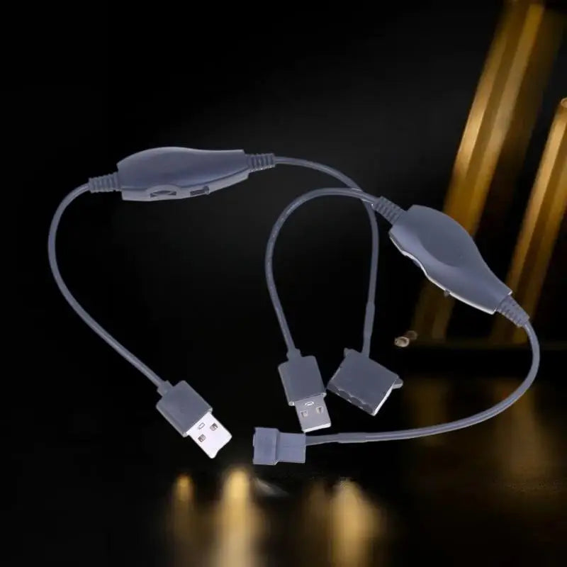 USB to 4-Pin PWM Fan Adapter Cable – 5V to 12V Boost Fan Power Adapter Cable Axl