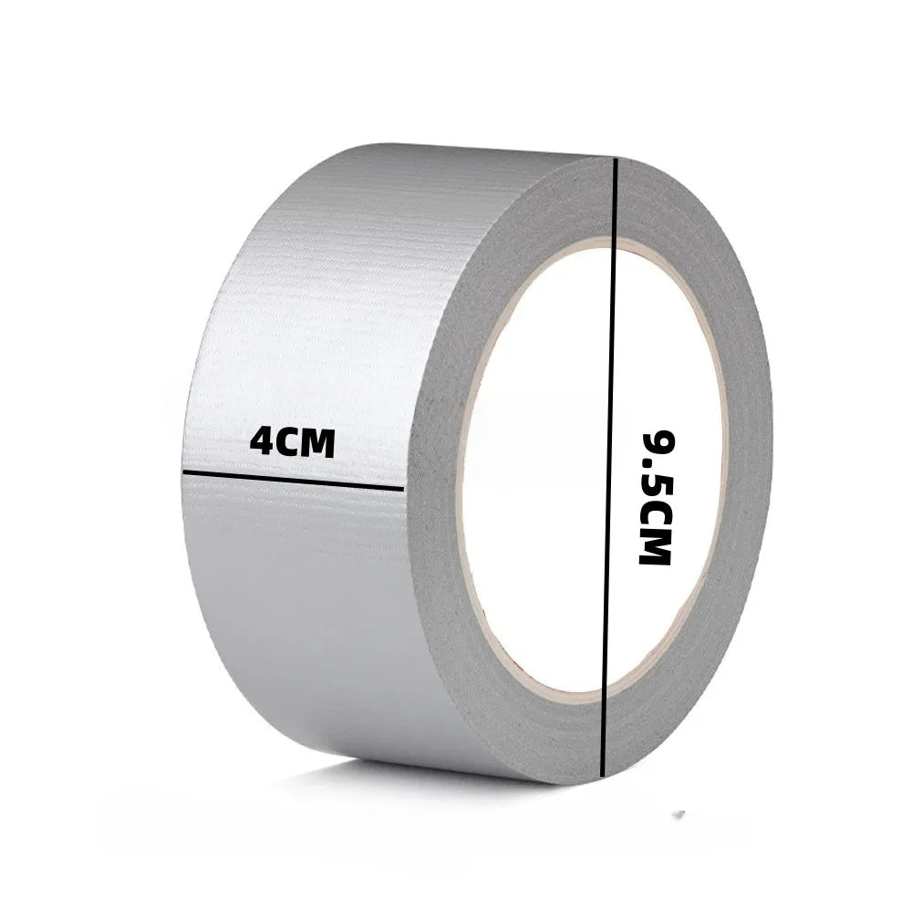 High-Temp Aluminum Foil Fiberglass Cloth Tape – Duct Repair Aluminum Foil Tape Axl