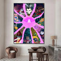 Nine Sols Game Poster – HD Waterproof PVC Wall Stickers Wall Poster Sticker Axl White06 60X90cmNoframe