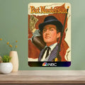 Bat Masterson Classic TV Show Metal Poster Sign | Vintage Decor Metal Wall Sign Axl aluminum sign aluminum 40x30cm