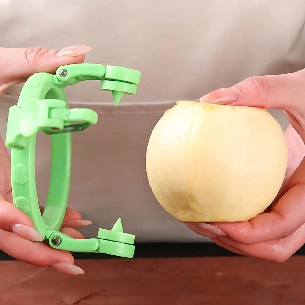 Foldable Stainless Steel Fruit Peeler – Kitchen & Camping Fruit & Vegetable Peeler Axl