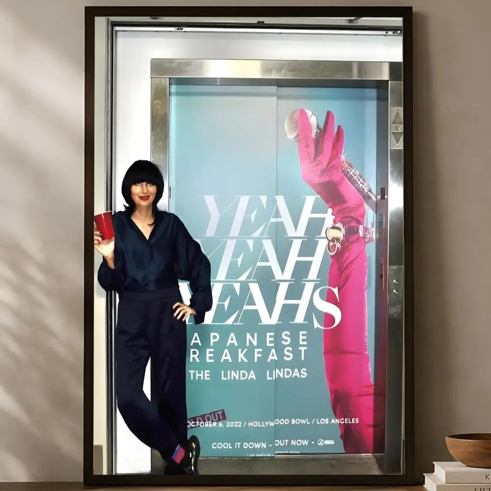 Yeah Yeah Yeahs Poster – Self-Stick HD Waterproof Wall Art Music Wall Poster Axl