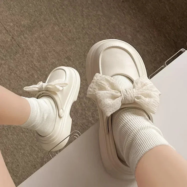 Women's EVA Bowknot Slippers – Lightweight Non-Slip Sandals Women's Slippers Axl
