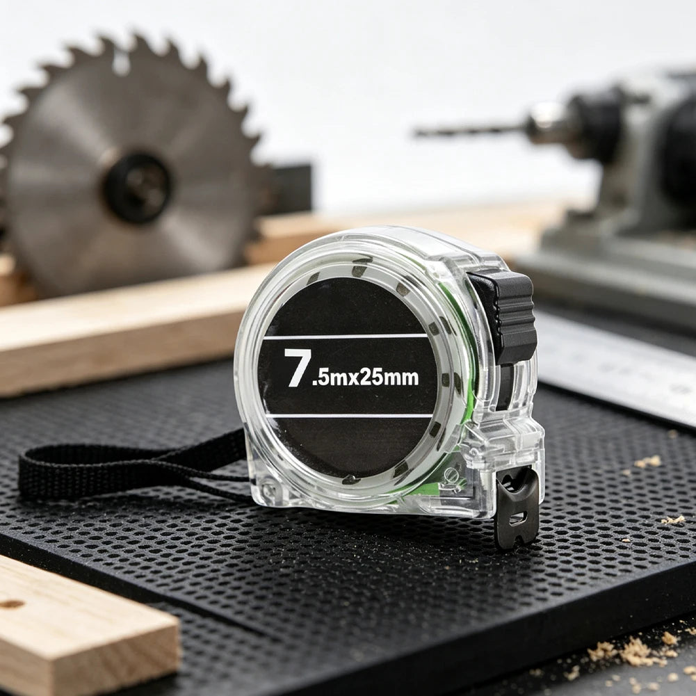 Retractable Fluorescent Tape Measure 5M 7.5M 10M – DIY Tool Retractable Tape Measure Axl