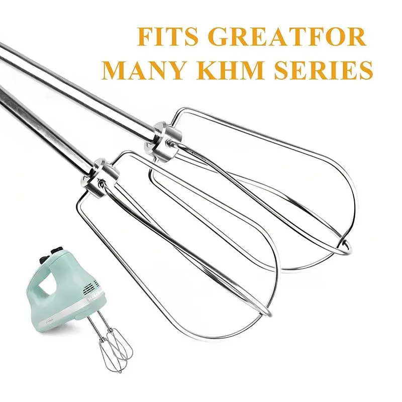 Stainless Steel Whisk Attachments Set of 2 | Hand Mixer Heads Mixer Whisk Attachment Axl