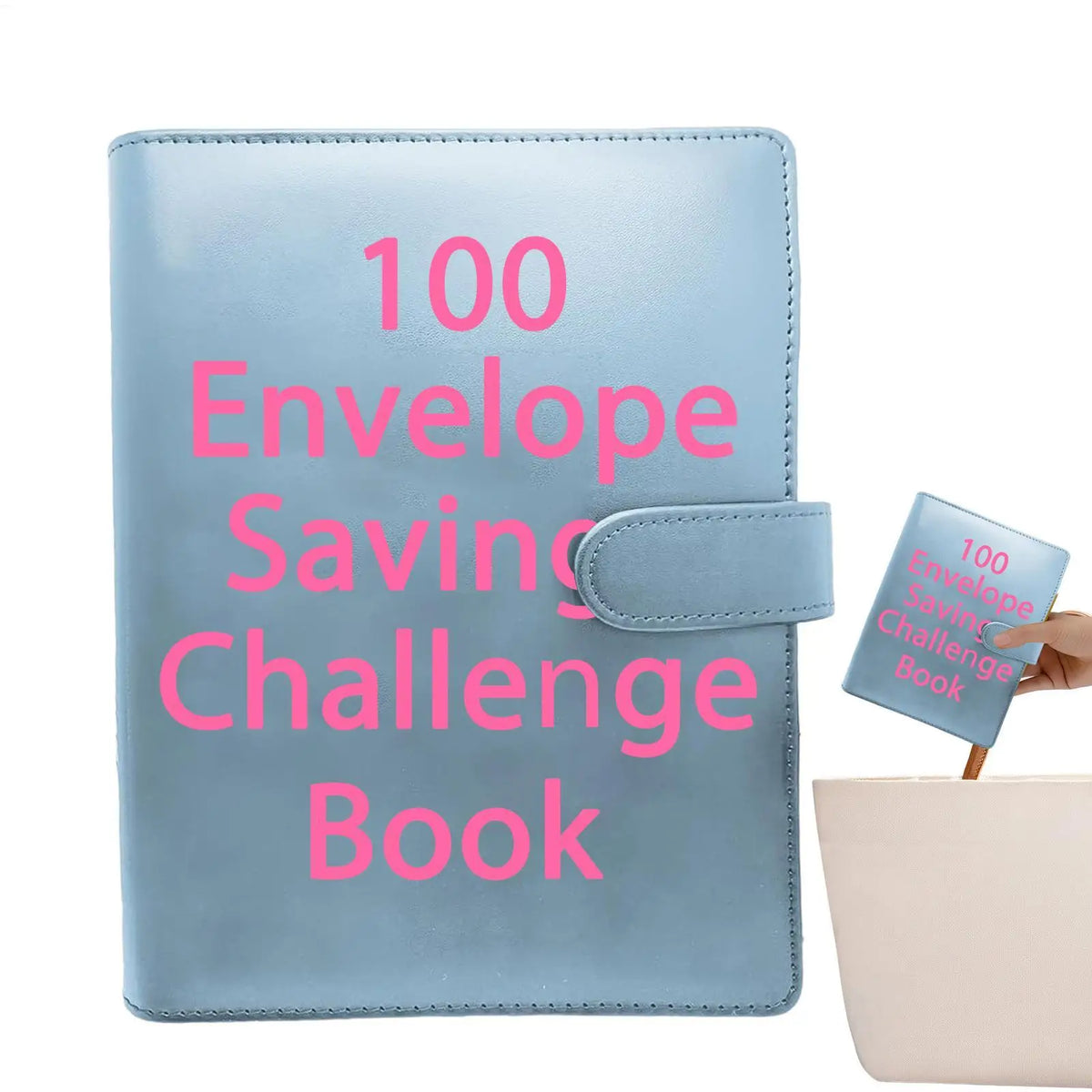 100 Envelope Challenge Binder – Budget Binder with Cash Envelopes Budget Savings Binder Axl
