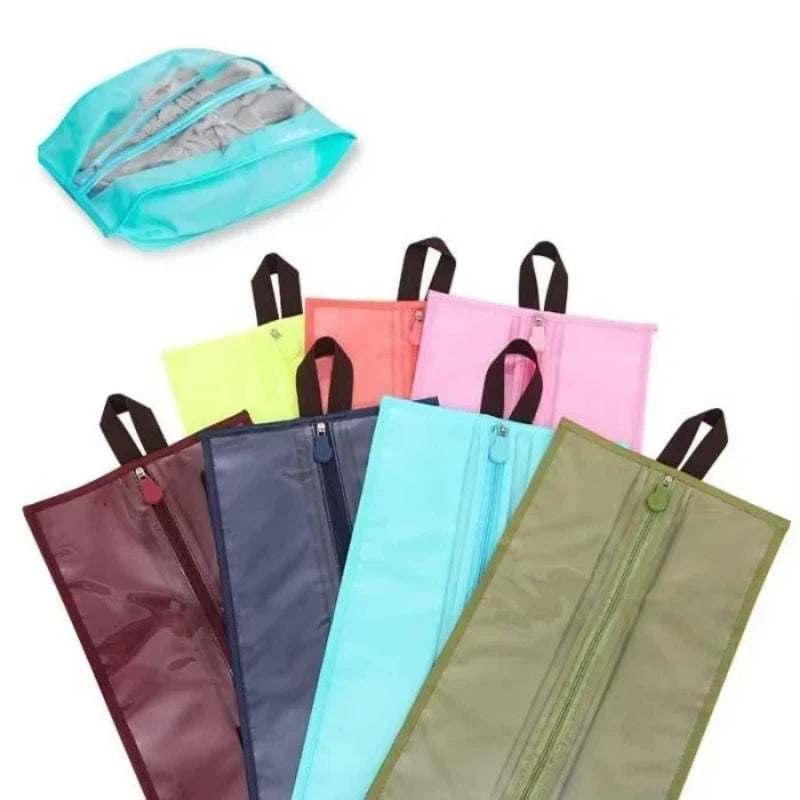 Portable PVC Shoe Storage Bag – Waterproof Dustproof Organizer Shoe Storage Bag Axl