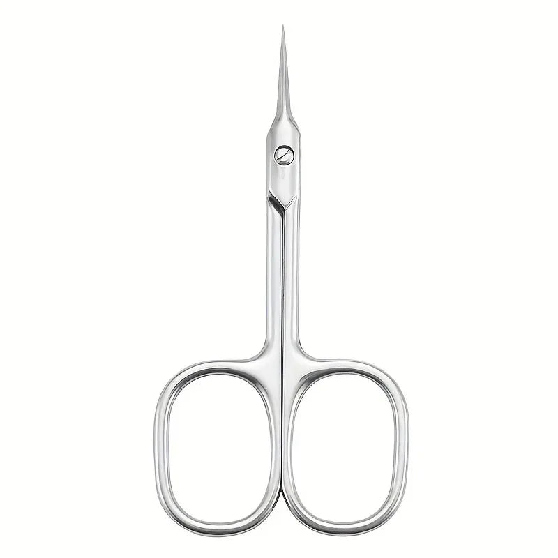 Precision Stainless Steel Cuticle Scissors – Comfort Grip Cuticle Scissors Axl