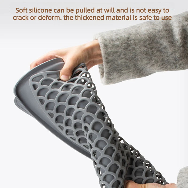 Extra Large Silicone Dish Drying Mat – Double-Layer Non-Slip Dish Drying Mat Axl