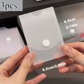 Frosted Desktop Storage Box – Cards, Stickers & Office Organizer Desktop Storage Box Axl Vertical-3pcs
