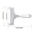 Adjustable Stainless Steel Cheese Slicer & Butter Cutter Cheese Slicer Axl 1pc