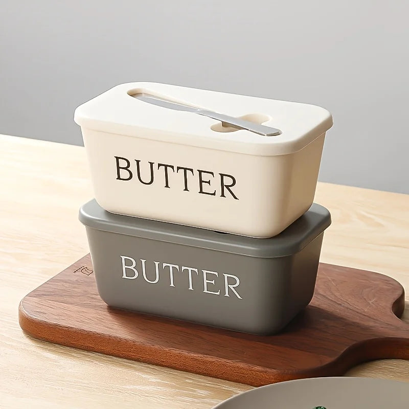 Sealed Butter Dish with Knife – Butter & Cheese Storage Box Butter Dish Axl