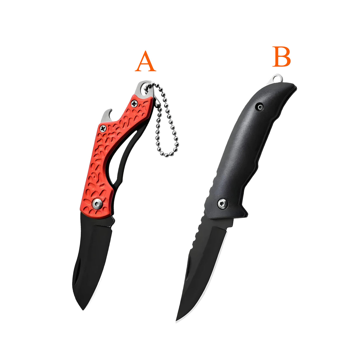 Stainless Steel Folding Paring Knife – Portable Kitchen Knife Folding Paring Knife Axl KnifeAB-2PCS