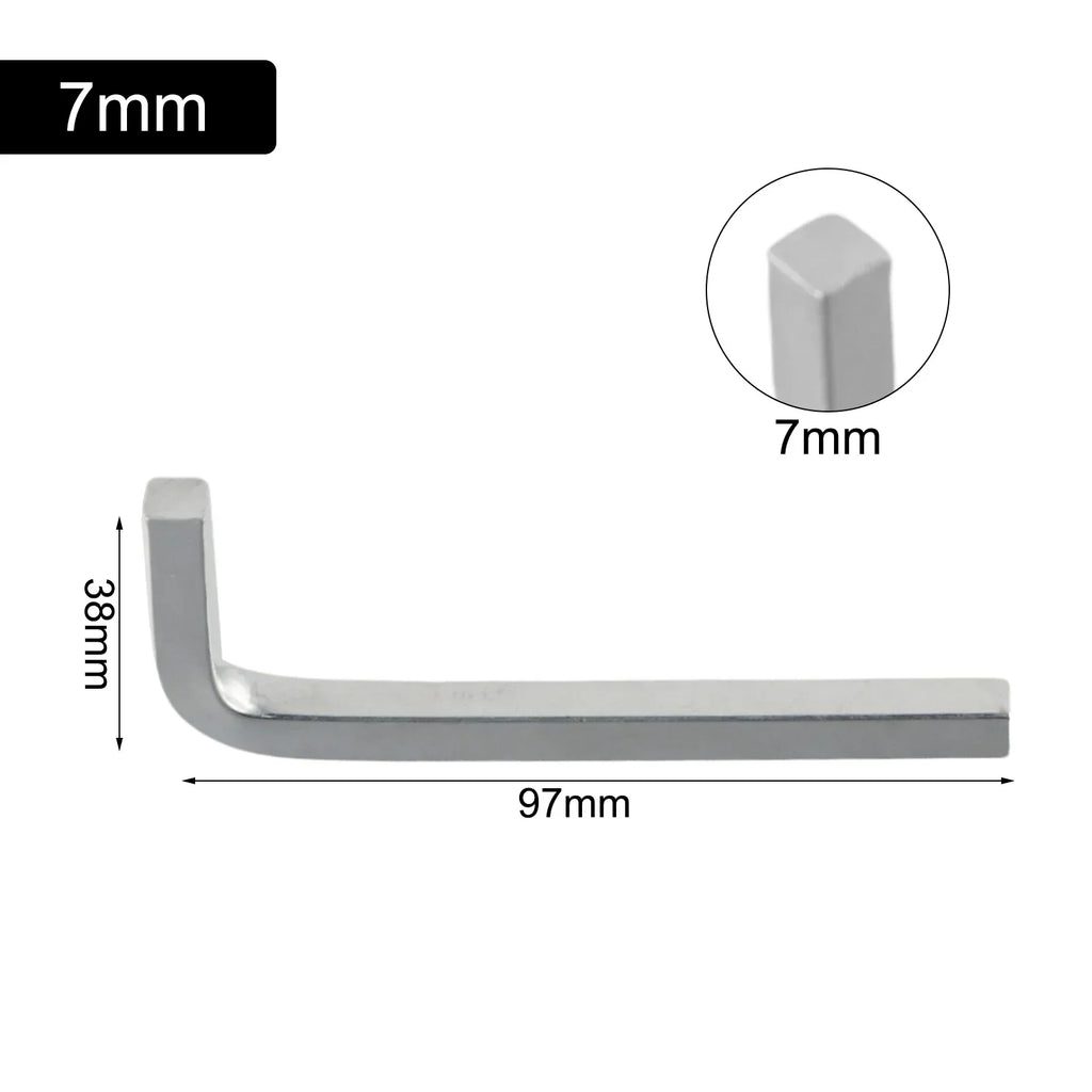 L-Shape Square Head Wrench – Cr-V Steel 3–10mm | Hand Tool Square Head Wrench Axl 7mm China Mainland