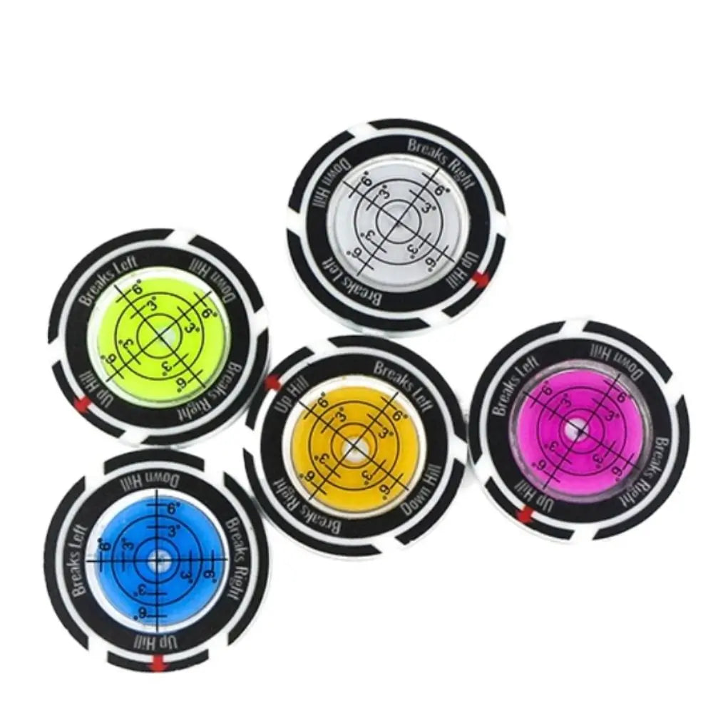 Golf Green Reading Tool – Spirit Level & Ball Marker Golf Training Aid Axl