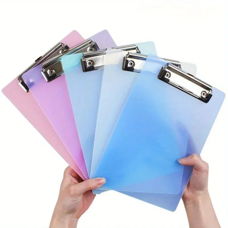 5-Pack A5 Clipboard Folder Writing Pad Holders | Kids & Office Clipboard Folder Set Axl