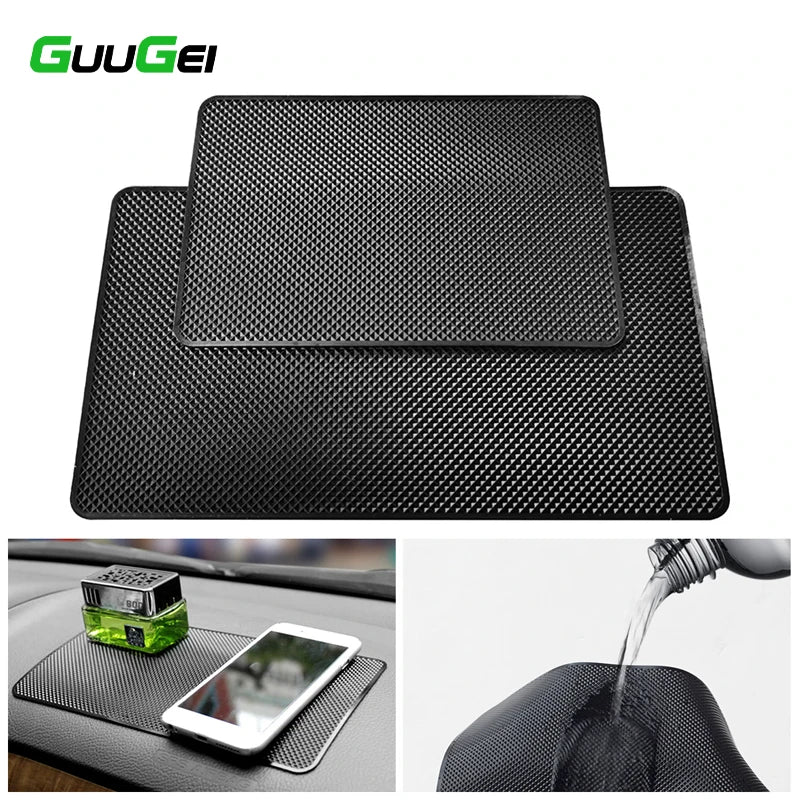 Car Dashboard Anti-Slip Silicone Mat – Phone & Item Holder Car Dashboard Mat Axl