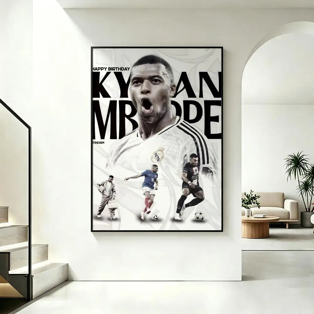 HD Football Sports Wall Poster – Waterproof Sticky Home Decor Wall Art Poster Axl