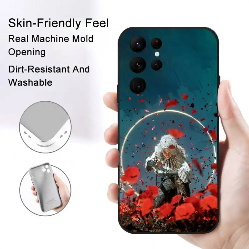 Samsung S20–S24 FE Plus Ultra TPU Case – Full Coverage Phone Case Axl
