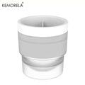 Silicone Ice Ball Mold – Large Round Ice Cube Tray | KEMORELA Ice Ball Mold Axl White