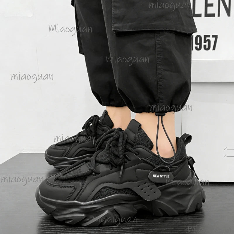 Men's Breathable Thick-Sole Casual Sneakers | All-Season Men's Casual Sneakers Axl