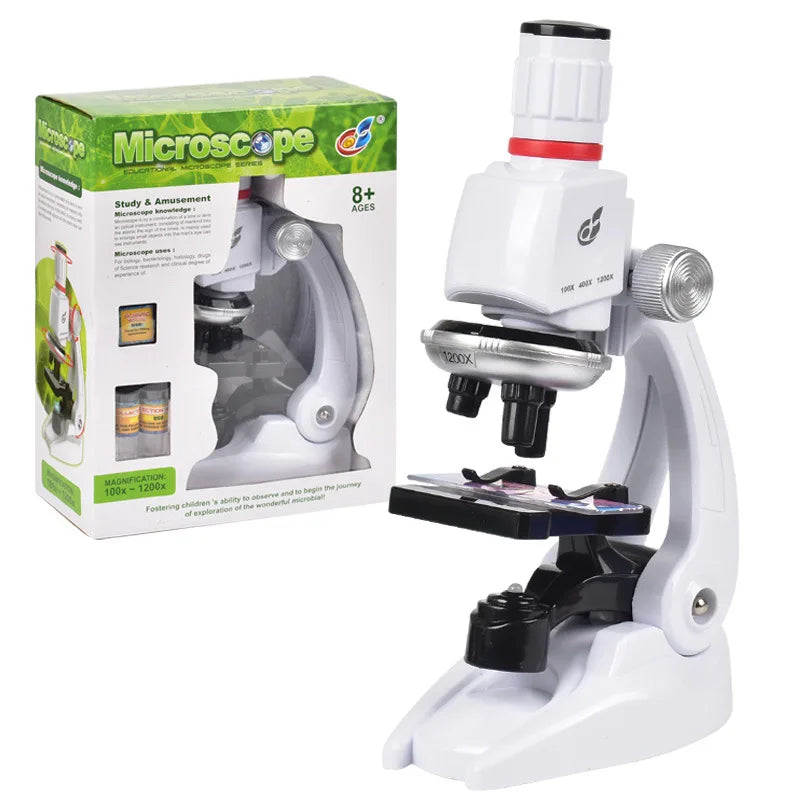 Kids' Biology Microscope Lab Science Kit – STEM Gift for Children Kids Science Kit Axl