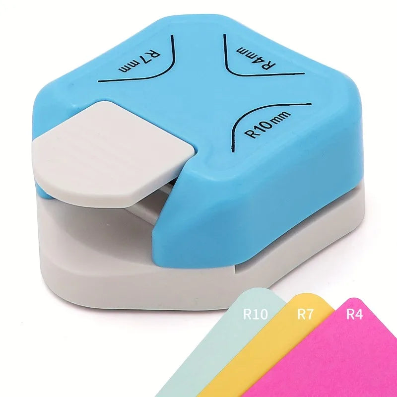 3-in-1 Corner Rounder Punch R4 R7 R10mm – Paper & Card Trimmer Corner Rounder Punch Axl 1pc
