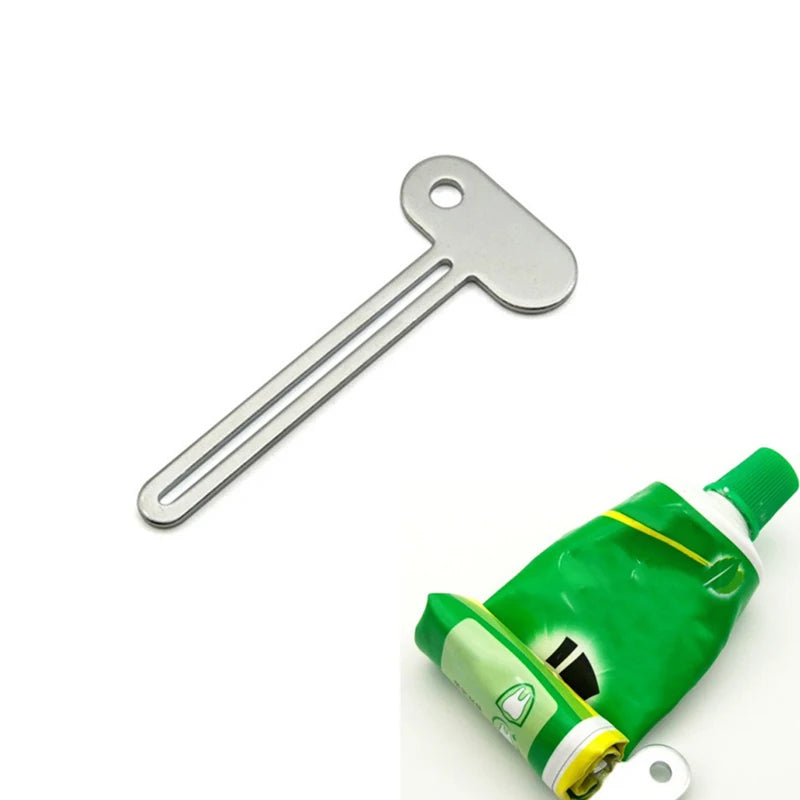 Toothpaste Squeezer Roller – Metal Tube Wringer Dispenser Tube Squeezer Tool Axl