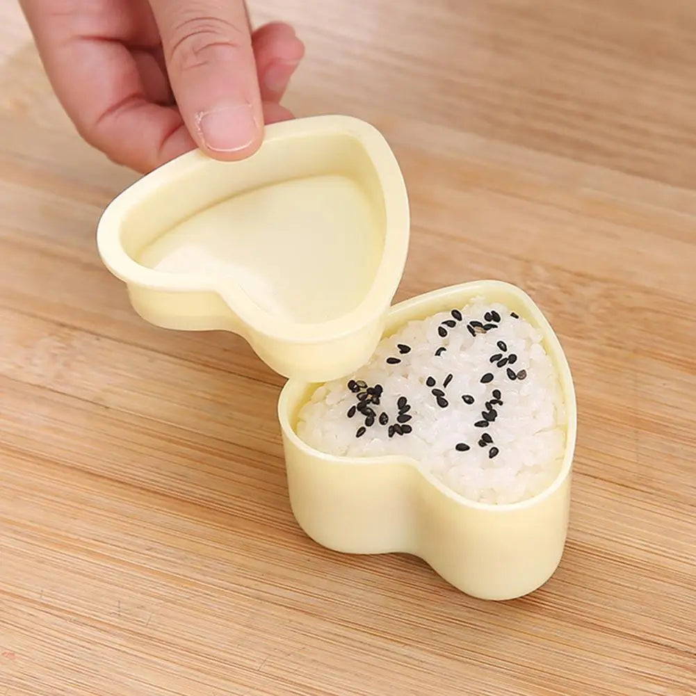 Triangle Rice Ball Mold Set – DIY Onigiri & Sushi Press Tool Sushi Rice Mold Axl