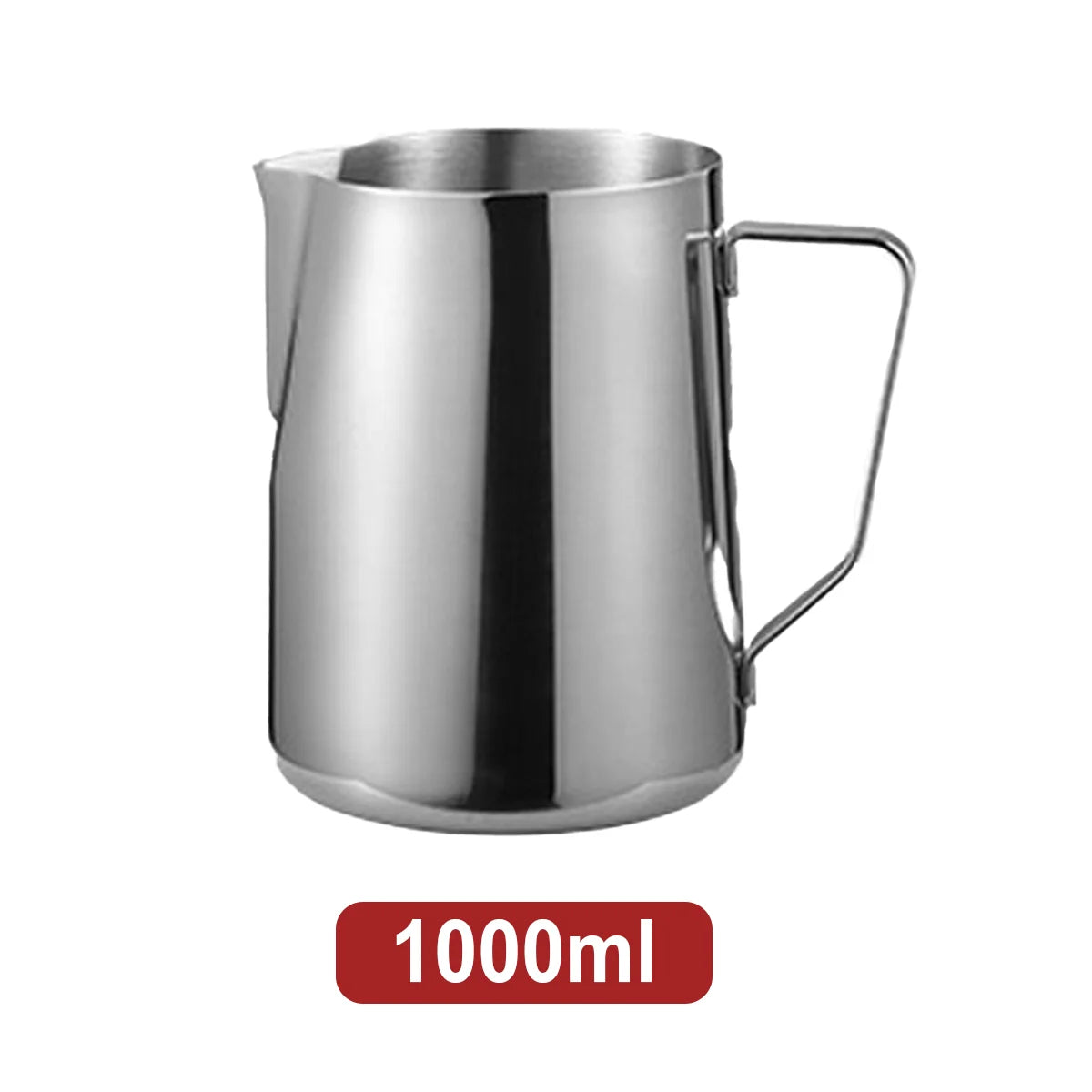 Leeseph Stainless Steel Milk Frothing Pitcher | Latte Art Jug Milk Frothing Pitcher Axl 1000ML