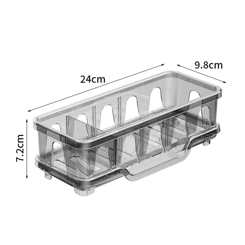 Kitchen Sink Caddy Organizer – Sponge Holder & Drain Rack Sink Caddy Organizer Axl