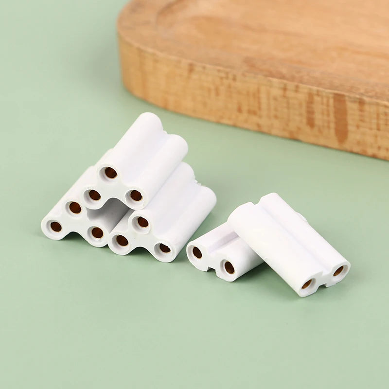 10-Pack T5 T8 LED Fluorescent Tube Connectors – 2 & 3 Pin Tube Lamp Connectors Axl