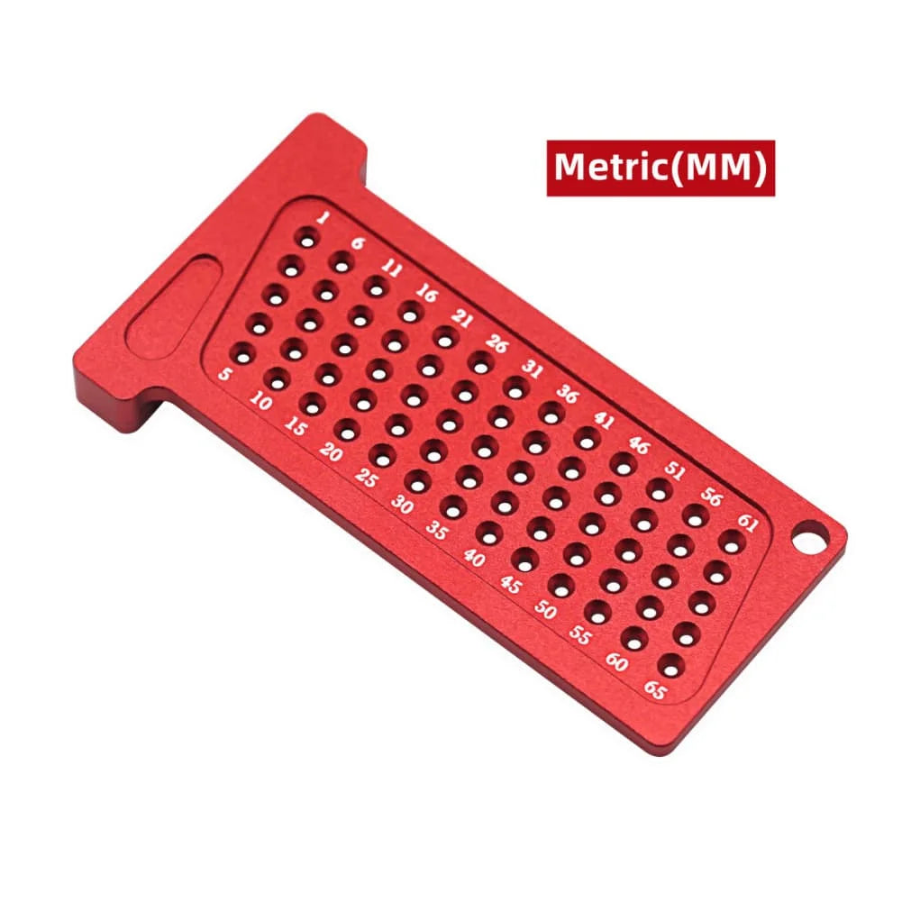 Aluminum T-Square Woodworking Marking Gauge & Layout Ruler Woodworking Marking Gauge Axl T-65MM China Mainland