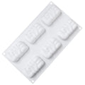 6-Cavity LOVE 3D Silicone Mold – Cake, Chocolate & Soap Silicone Baking Mold Axl A