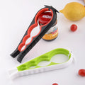 4-in-1 Can & Bottle Opener – Multi-Purpose Kitchen Lid Opener Can & Bottle Opener Axl Black and Red Upgrad
