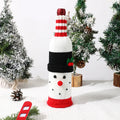 Christmas Wine Bottle Decoration Set – Festive Holiday Decor Holiday Bottle Decor Axl Snowman