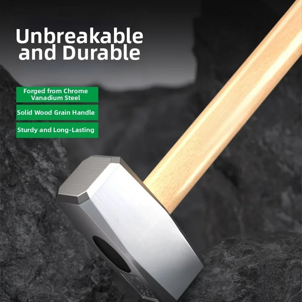 Heavy Duty Masonry Hammer – Chrome Vanadium Steel Wood Handle Masonry Hammer Axl