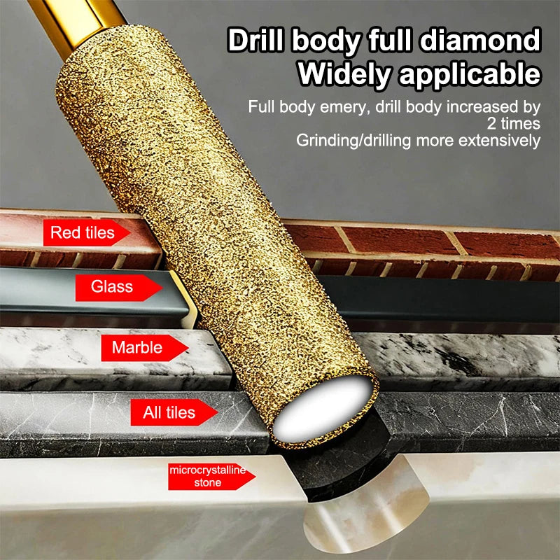 Diamond Core Drill Bits – Dry Drilling for Tile, Granite & Marble Diamond Core Drill Bits Axl