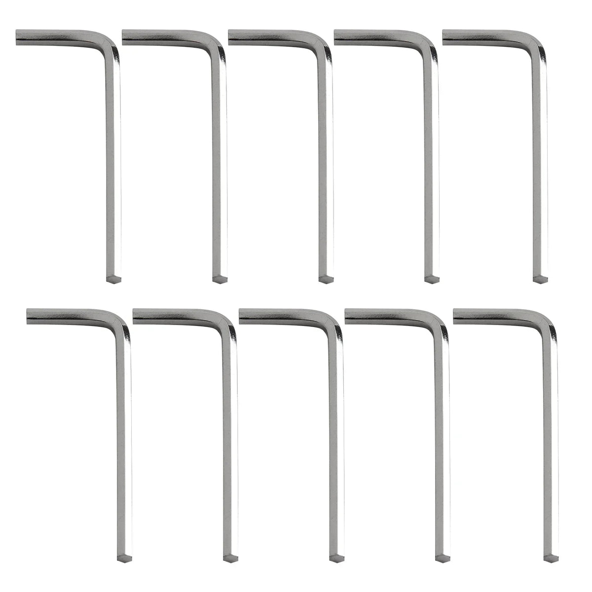 10-Piece L-Type Hex Wrench Set – Short Arm Allen Keys 1.5–6mm Hex Wrench Set Axl