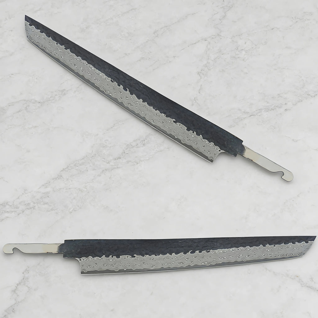 67-Layer Damascus Steel Sashimi Knife Blank Blade DIY Kit Knife Blank Blade Axl