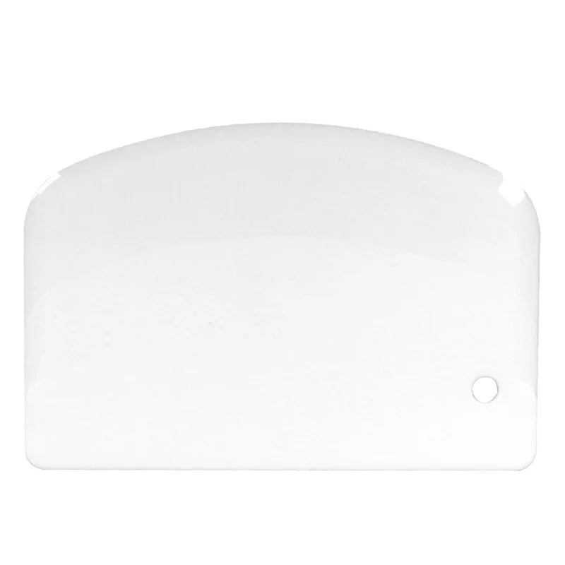 Dough Scraper & Cake Spatula – Fondant Pastry Baking Tool Baking Scraper Spatula Axl white
