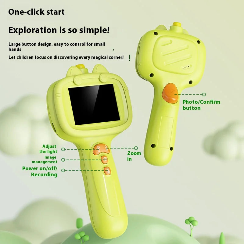 Kids Handheld Borescope – 2MP Outdoor Science Inspection Camera Kids Inspection Camera Axl